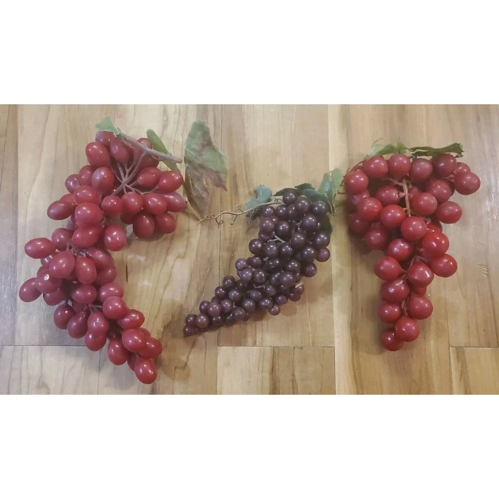 Vintage Faux Grape Clusters Lot Kitchen Bar Décor Wine Cellar Home‎ Decor